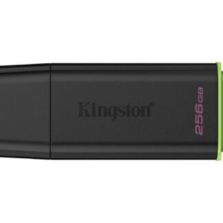 Kingston DataTraveler Exodia DTXG2/256GB USB Flash Drive, 256GB, USB 3.2 Gen 1, Green / Black, Snap-on Cap Design