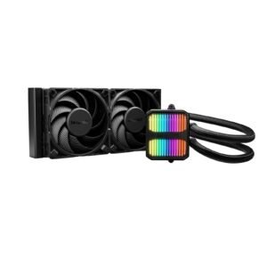 be quiet! Silent Loop 3 240mm All-in-One Liquid CPU Cooler, ARGB Lighting, Silent Wings 4 Fans, 3-Chamber Pump, High-Performance Cooling for Intel & AMD CPUs