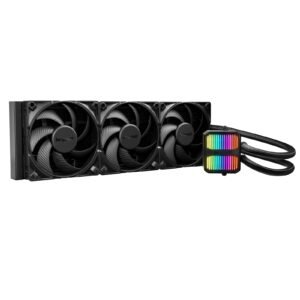 be quiet! Silent Loop 3 420mm All-in-One Liquid CPU Cooler, ARGB Lighting, Silent Wings 4 Fans, 3-Chamber Pump, High-Performance Cooling for Intel & AMD CPUs
