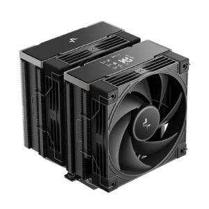 DeepCool AK620 G2 DIGITAL NYX Dual Tower CPU Cooler, Black, 2 x 120mm Fan,  6 x advanced  Copper Heatpipes, Intel/AMD