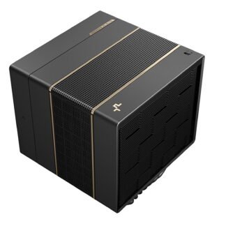 DeepCool ASSASSIN VC ELITE Black Dual-Tower CPU Cooler  Vapor Chamber Base, 7 Heatpipes, 300W TDP, Quiet Dual Fans (140mm + 120mm), Dual Performance/Quiet Modes, Universal Socket Support