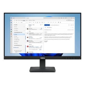 Lenovo ThinkVision S24-4e, Full HD (1920 x 1080), 100Hz, 4ms, 16:9, IPS, WLED Monitor, HDMI, VGA, Tilt Adjustable, 3 Year Warranty