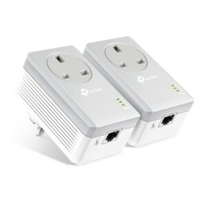 TP-Link TL-PA4010P KIT 600M Powerline AC Pass-through Twin Pack
