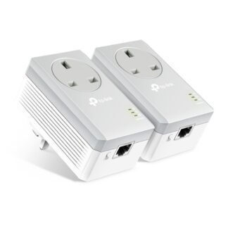 TP-Link TL-PA4010P KIT 600M Powerline AC Pass-through Twin Pack