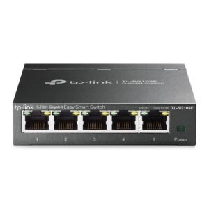 TP-Link TL-SG105E 5-Port Metal Gigabit Easy Smart Switch