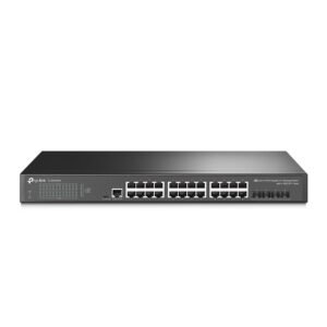 TP-Link JetStream TL-SG3428X 24-Port Metal Gigabit L2+ Managed Switch with 4 10GE SFP+ Slots