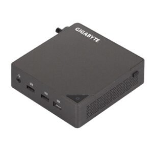 Gigabyte BRIX (GB-BRU5-225H) Barebone Kit, Intel Core Ultra 5 225H 14 Core CPU, 2 x DDR5 SO-DIMM Slots, 2 x M.2 2280 Slots, 1 x M.2 E Key 2230 Wi-Fi & BT slot (Wi-Fi 7 RTL8922AE)
