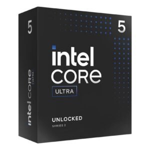 Intel Core Ultra 5 225F 2.7GHz up to 4.9GHz 10 Core Processor, 14 Threads, LGA 1851 Arrow Lake Processor, 20MB Cache, 65w, Maximum Turbo Power 121W, No Graphics
