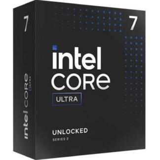 Intel Core Ultra 7 265KF 20 Core, 20 Threads, 3.9GHz up to 5.5GHz Arrow Lake Processor LGA 1851, 36MB Cache, 125W, 250W Maximum Turbo Power, No Graphics, No Cooler