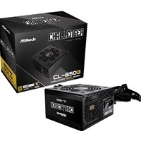ASRock CL-850G 850W ATX Power Supply Unit, 80 PLUS GOLD Certified, 120mm Golf-Blade Fan, High Efficiency PSU
