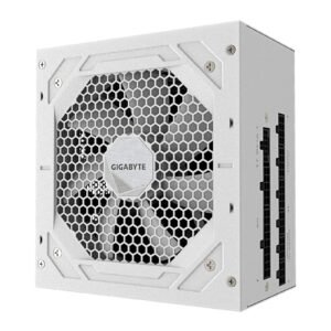 GIGABYTE GP-UD750GM 750W V2 ICE, 80 Plus Gold Certified Fully Modular Power Supply, PCIe Gen 5.1, 80 PLUS Gold, Fully Modular Design, 120mm Fan, ATX 3.1 compatible, UK Plug