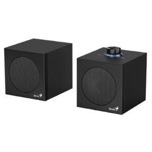 Genius SP-HF300U, 4W RMS, USB Audio Speakers, USB-A & USB-C, Compatible with Windows, macOS, and Chrome OS devices