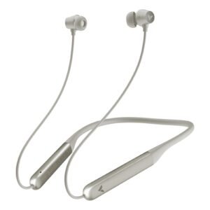Verbatim TruSound ANC Neckband Earbuds, Wireless Bluetooth 5.4, Active Noise Cancellation - Grey