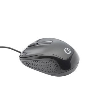 MO542 USB Mid-Size 3 Button Optical Mouse - Black