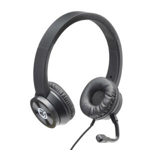 HP532 Triple Connector Headset with Boom Mic USB Type A & C & 3.5mm - Black