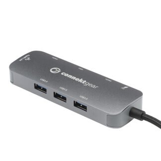 USB 3.1 Type C Dual Screen Docking Station with 100W PD