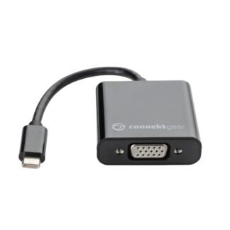 USB 3.1 Type C to VGA Active Adapter - Male to Female - Thunderbolt and DP Compatible