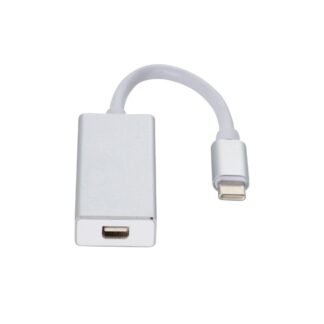 USB 3.1 Type C to Mini DP Active 4K Adapter - Male to Female - Thunderbolt and DP Compatible