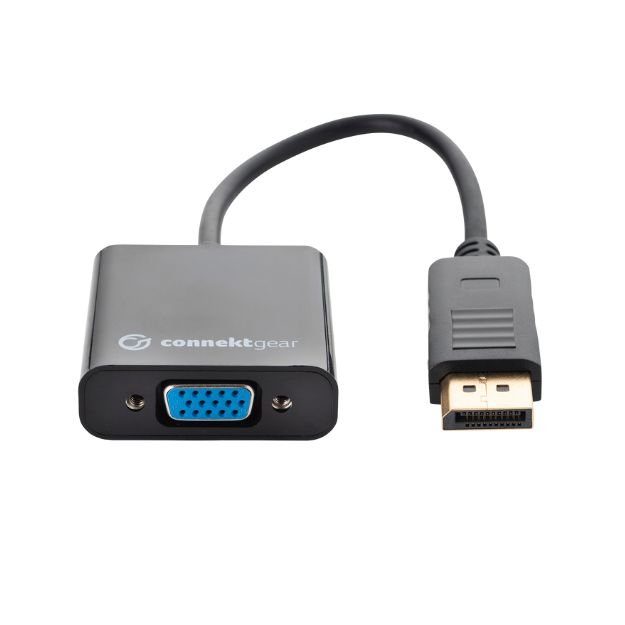 DisplayPort to VGA Active Adapter - Male to Female (DP Source)