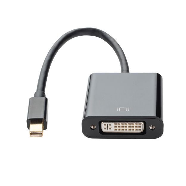 Mini DisplayPort to DVI-D Active Adapter - Male to Female (Mini DP Source)