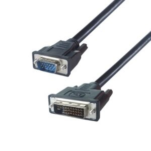 3m VGA to DVI-I Monitor Connector Cable - Male to Male - 24+5 Analogue