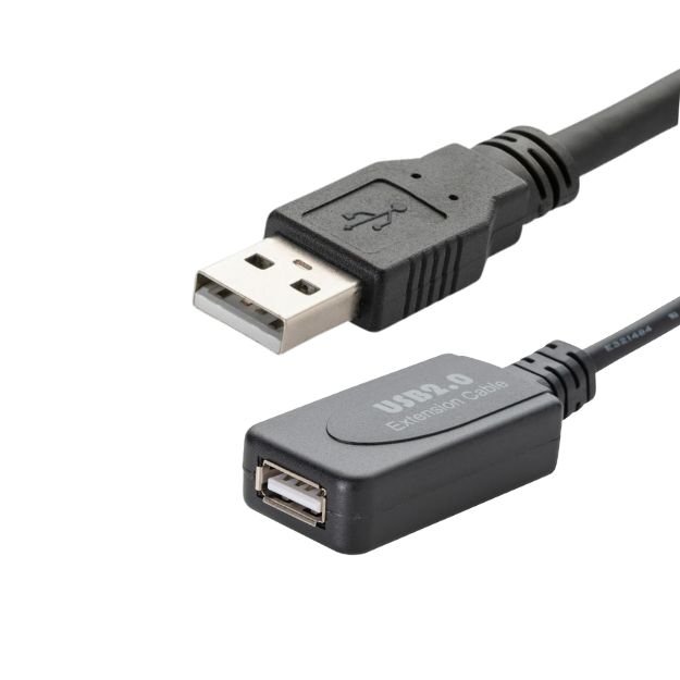 10m USB 2 Active Extension Cable Type A Male to Type A Female