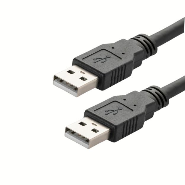 2m USB 2 Connector Cable Type A Male to Type A Male