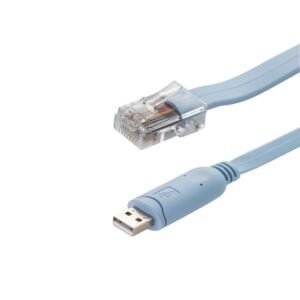 1.8m RJ45 to USB Type A Male Console Cable with FTDI Chip (Cisco Compatible)