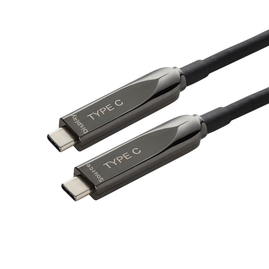 15M USB 3.2 AOC Connector Cable Type C Male to Type C Male 10Gbps 60W (20V/3A)