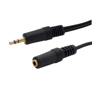 10m 3.5mm Stereo Jack Audio Extension Cable - Male to Female - Gold Connectors