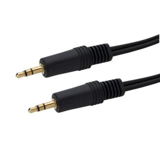 5m 3.5mm Stereo Jack Audio Cable - Male to Male - Gold Connectors