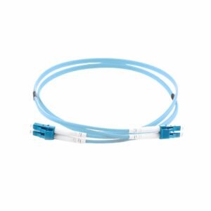 5m Duplex Fibre Optic Single-Mode Cable OS2 9/125 Micron LC to LC - Blue