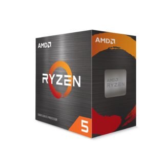 AMD Ryzen 5 5600X 6 Core AM4 Processor, 12 Threads, 3.7GHz up to 4.6GHz Boost, 35MB Cache, 65W, with Wraith Stealth Cooler, No Graphics
