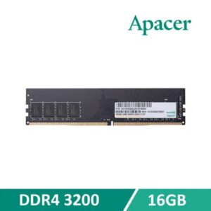 Apacer (EL.16G21.PSH) 16GB (1x 16GB) U-DIMM System Memory, 3200MHz, DDR4, CL19