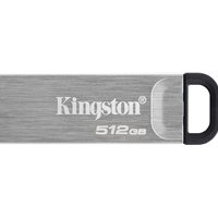 Kingston DataTraveler DTKN/512GB Kyson USB flash drive, 512 GB, USB 3.2 Gen 1 , Capless, Metal