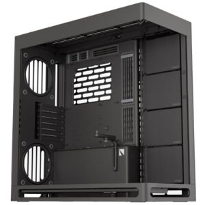 HAVN (HVN-CA-HS420-06) Black, Mid tower PC case, UniSheet glass, Up to 480mm GPU clearance, Supports up to 11 x 140mm fans, ATX, E-ATX, Micro-ATX, Mini-ITX