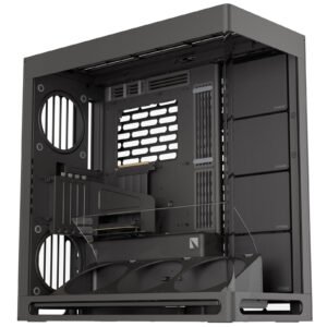 HAVN(HVN-CA-HS420-08) Mid tower PC case, UniSheet glass, Up to 470mm GPU clearance, Supports up to 11 x 140mm fans, ATX, E-ATX, Micro-ATX, Mini-ITX
